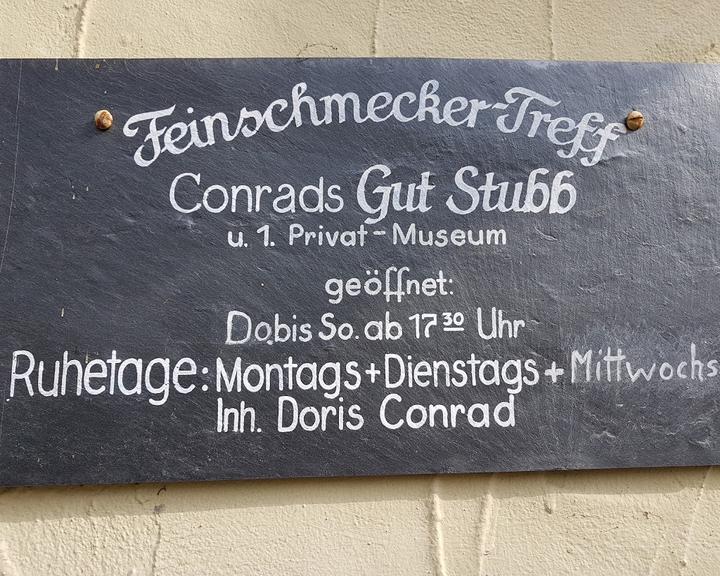 Feinschmecker-Treff Conrads Gut Stubb